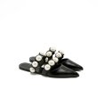 画像2: Women's new Flat mule sandal pumps with pearls パール付フラットミュール　パンプス　スリッパ (2)