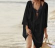 画像2: Beach CoverUp Shirts カバーアップブラウス　ビーチスイムスーツ水着に (2)