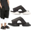 画像1: Casual men sandals beach slippers shoes レザーベルクロサンダル スリッパ (1)