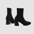 画像2: women's socks knitted ankle boots ソックスブーツ ショートブーツ (2)