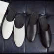 画像6: men's leather slippers sandals half drag tide shoes　レザーフラットサンダル　スリッパ (6)