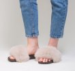 画像2: UNISEX Real Fox Fur Slides リアルフォックスファーサンダル フラットシューズ (2)