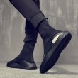 画像3: men's Elastic socks shoess sneakers　High or low　エラスティックソックスシューズ　スニーカー　ブーツ (3)
