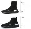 画像5: men's Elastic socks shoess sneakers　High or low　エラスティックソックスシューズ　スニーカー　ブーツ (5)