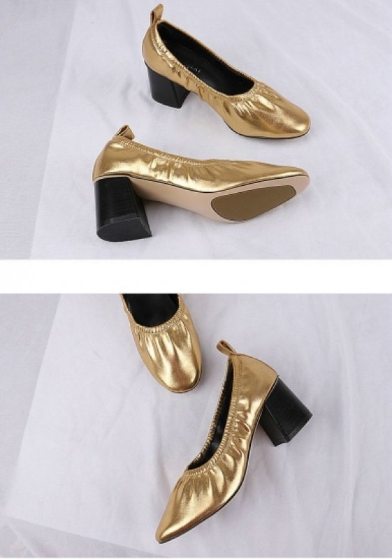 画像5: Women's new  Simple leather pumps 本革レザーパンプス　 (5)