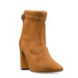 画像3: women's suede high heelankle boots スウェードアンクルブーツ ショートブーツ (3)