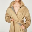 画像4: Women Long length simple coat windbreaker jacketシンプル英国調トレンチコート　ジャケット (4)