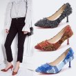 画像4: Women's Fringe high heel pumps shoes　フリンジがポイントハイヒール パンプス (4)