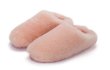 画像1: women's Real Sheepskin Slippers Shoesリアルモコモコスリッポン サンダル (1)