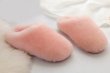 画像7: women's Real Sheepskin Slippers Shoesリアルモコモコスリッポン サンダル (7)