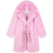 画像3: Women Pink Real  Fox  Fur long Coat  Jacket  リアルフォックスファーピンクファーロングコート　ジャケット (3)