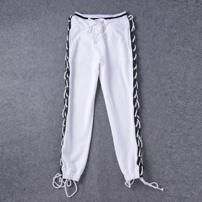 画像5: Lace-up Sweat Pants レースアップ編み上げスウェットパンツ (5)