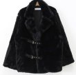 画像6: Fake rabbit furcoat Half coat Jacket モコモコフワフワフェイクラビットファーハーフコート　ジャケット (6)