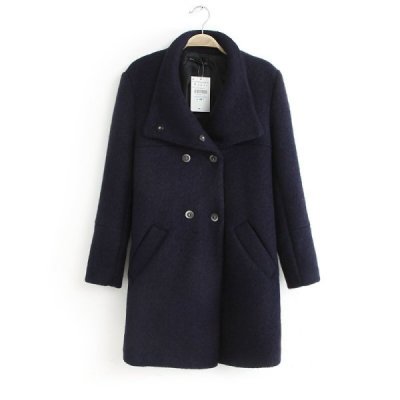 画像2: Stand collar coat