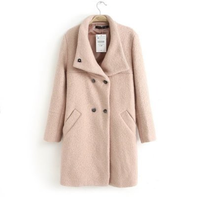 画像1: Stand collar coat