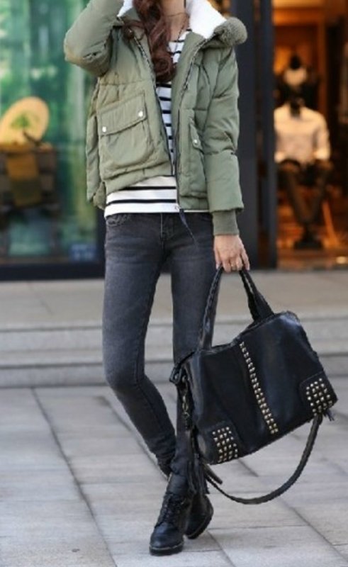 画像3: MilitaryOversized Jacket Coatミニタリーオーバーサイズジャケットコート (3)