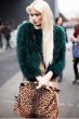 画像1: Fluffy Fur Ostrich Feather Real Fur Coat Jacket (1)