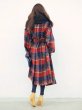 画像2: Check Tweed Long Coat チェックツイードコートロング (2)