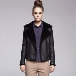 画像3: SALE セール Shearling Biker Jacket Sheepskin Shearling Jacket Riders Coat ムートンバイカージャケット シープスキン ムートンジャケット ライダース コート (3)