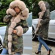 画像7: Real Saga Fox Fur Real Fur LinerHoodie Camouflage Military Coat  迷彩リアルサガフォックスファーフード&ライナー付ミリタリーモッズコート (7)