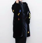 画像3: 暖かロングフェイクファーモコモココート　ジャケット (3)