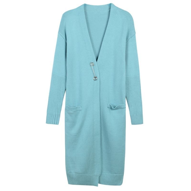 画像6: ウールロングカーディガン　コーディガン　コート　 (6)