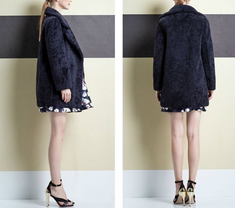 画像8: シープスキン モコモココート チェスターコート (8)