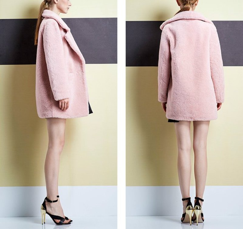 画像3: シープスキン モコモココート チェスターコート (3)