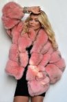 画像10: REAL 4BLOCK SAGA FOX FUR STAND COLLAR JACKET リアルサガフォックスファーコート4ブロック (10)
