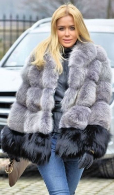 画像8: REAL 4BLOCK SAGA FOX FUR STAND COLLAR JACKET リアルサガフォックスファーコート4ブロック (8)