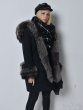 画像4: REAL SILVER FOX DOWN JACKET  リアルシルバーフォックス付ミリタリーダウンジャケット (4)