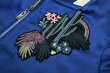 画像12: Embroidered satin baseball jacket sukajan 刺繍入りショート丈スカジャン (12)