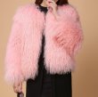 画像3: Women's Fake Mongolian lamb Fur Coat  フェイクモンゴリアンファーコート (3)