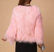 画像6: Women's Fake Mongolian lamb Fur Coat  フェイクモンゴリアンファーコート (6)