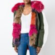画像5: Woman's　Real Fox Fur Liner  Collar Zipper Hooded  Coat Bomber Coat  ニューカラー リアルファーフード&ライナー付ミリタリーモッズコート (5)
