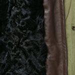 画像10: Mongolian Wool Fur Collar Removable Hooded Bomber Jacket Coat　モンゴリアンリアルファーフードライナーモッズコート　ジャケット (10)