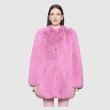 画像4: Real Fox Fur Real Fur Pink Coat リアルフォックスファーピンクコート (4)