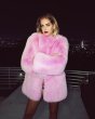 画像10: Real Fox Fur Real Fur Pink Coat リアルフォックスファーピンクコート (10)