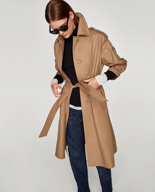 画像4: Basic trench coat ロングトレンチコート ジャケット (4)