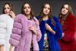 画像14: Real Fox Fur Real Fur Coat リアルフォックスファーコート ミディアム ブロックスリーブ ボディストライプ (14)