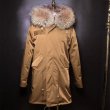 画像5: Woman's Real Silver Fox Fur Liner Loose Warm Coat Jacket　リアルファーフード&ライナー付ミリタリーモッズコート (5)
