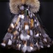 画像10: Woman's Real Silver Fox Fur Liner Loose Warm Coat Jacket　リアルファーフード&ライナー付ミリタリーモッズコート (10)