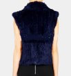 画像5: Women's real Rabbit Product Clothing Fur Vest リアルラビットファーを編み込んだファーベスト (5)