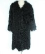 画像5: Women's real lamb fur coat  jacket リアルラムモンゴリアンファーロング丈コート　プラスサイズあり (5)