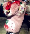 画像5: Real fox fur strawberry big hit color  jacket  fur coat　 リアルフォックスファーストロベリー柄コート　ジャケット (5)