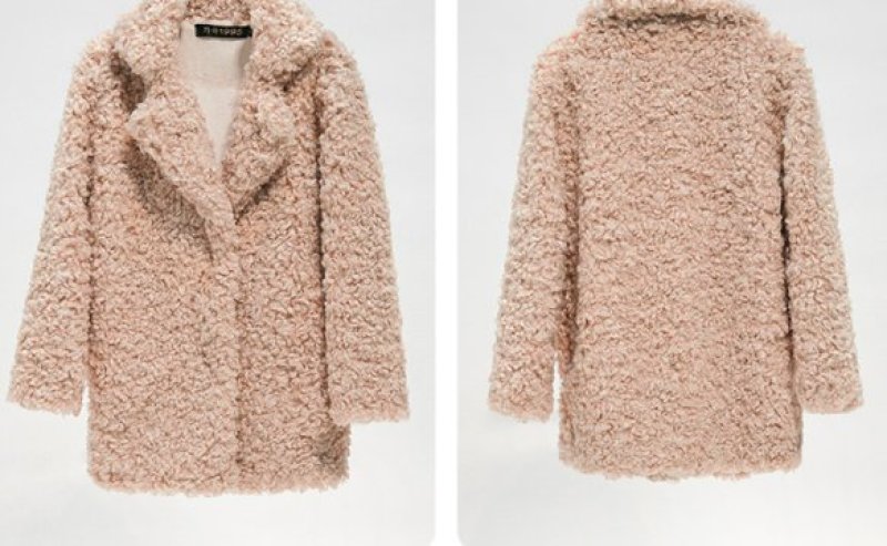 画像6: imitation fur women's sheepskin fur coat フェイクシープスキンファーコート　ジャケット (6)