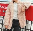 画像4: imitation fur women's sheepskin fur coat フェイクシープスキンファーコート　ジャケット (4)