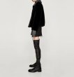 画像6: women's short section of artificial fur  coat jacket フェイクファーモコモコノーカラージャケット　ブルゾン (6)