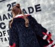 画像4: women 'sfur coat lamb hair weaving fur Coatリアルモンゴリアンロングファーコート　ジャケット (4)