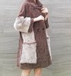 画像4: women'sTuscany double breasted  fur coat リアルトスカーナムートンファーコート ジャケット　 (4)